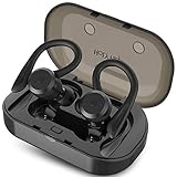 HolyHigh Sports Wireless Earbuds Bluetooth 5.0 IPX7 Waterproof Sweatproof in Ear Mini Stereo Sound Wireless Earphones Headphones with Charging Case Micro for Running Sport Gym for iOS Android