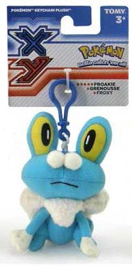 Pokemon XY 4" Clip-On Plush Froakie