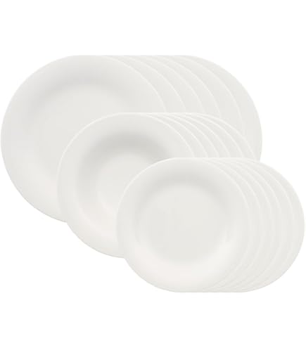 Amazon.com | vivo by Villeroy & Boch Group Basic White Combo Set