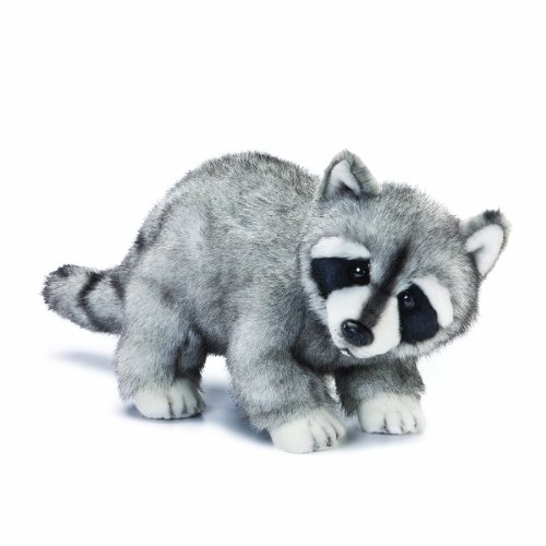 large raccoon stuffed animal