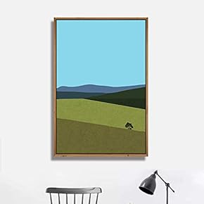 Framed Canvas Wall Art for Living Room, Bedroom Silent World Theme Canvas Prints for Home Decoration Ready to Hang - 16x24 inches