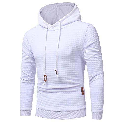 Clearance! Men's Fashion Solid Long Sleeve Casual Hoodie Sweatshirt Drawsting Jacket Coat Outwear