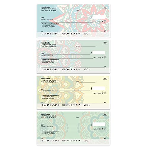 Mandala Top Tear Personal Checks (1 Box of Singles, Qty. 125) Top Tear Value Price Personal Checks