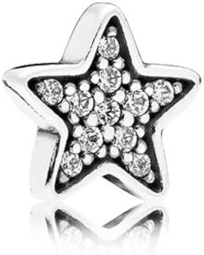 Pandora cz Wishing Star Small Locket Charm Amazon Co Uk Jewellery