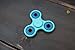 LPVLUX Spinner Fidget Toys Helps Focusing Anti-Anxiety 360 - original EDC toys for Kids & Adults - Relieves your ADHD, anxiety, material expensive PoM and boredom Ceramic Cube Bearing (Light Blue)