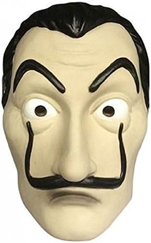 TJoyfun Salvador Dali Mask La Casa De Papel Cosplay Movie Costume Mask Latex Halloween Accessory