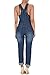 American Bazi Women's Classic Long Overalls RJHO170 - BLUE - 3X-Large D9E