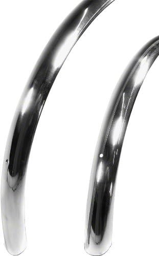 Velo Orange 700c Smooth Alloy Fender Set: Polished Silver~ 37mm by Velo Orange