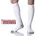 Compression Socks for Women & Men (2 Pairs), Decoer ring Graduated Compression Sock 20-30 mmhg for Running, Athletic Sports, Flight Travel, Nurses, Maternity Pregnancy, Shin Splints, Edema, Varicose V