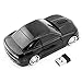 FIRSTMEMORY Wireless Car Mouse Wireless Sport Car Shaped Mouse Cool Optical Mouse Novelty Cordless Mice 1600 DPI for PC Desktop Mac Laptop (Black)