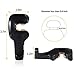 EldHus [4-Pack ] Car Trunk Vehicle Back Seat Headrest Hanger Holder Hook for Bag Purse Cloth Grocery