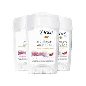 Dove Maximum Protection Pomegranate & Lemon Verbena with ¼ moisturising cream Anti-perspirant Cream Stick our most…