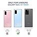 Samsung Galaxy S20+ 5G Case, PLESON Dual Layer Galaxy S20 Plus Clear Case with Slim Bumper & Anti-Scratch Crystal Hard Back Shockproof Protective Galaxy S20+ Case for Samsung Galaxy S20 Plus Case 6.7