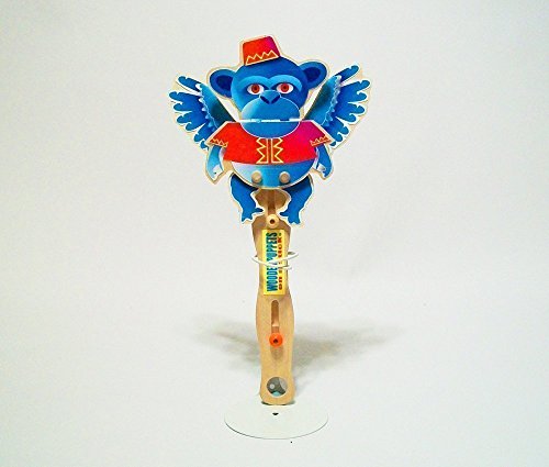 Wizard Of Oz wooden toy puppet- Flying Monkey - Thumbnail 4
