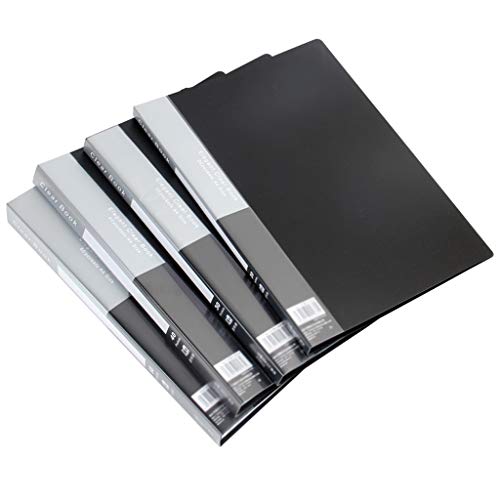 Desktop File Folder Book - 30 Pockets Report Covers, Sheet Protector ...