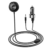 Mpow Bluetooth 4.1 Receiver with Built-in Noise Isolator, Hands-Free Car Kits & Bluetooth Aux Car Adapter with Dual USB Car Charger & 3M Magnetic Mounting Base for Car Audio System (G-3 for MBR2)