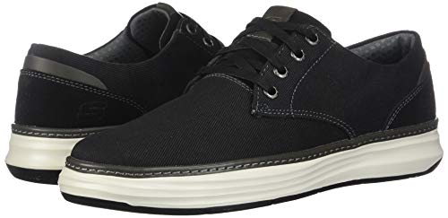 skechers men's moreno canvas oxford