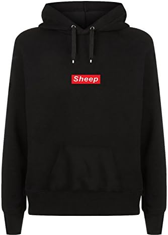 MYMERCHANDISE Sheep Supreme Hoodie Unisex Sweatshirt for Men Hoodie Hoody Hooded Sweatshirt Christmas Birthday