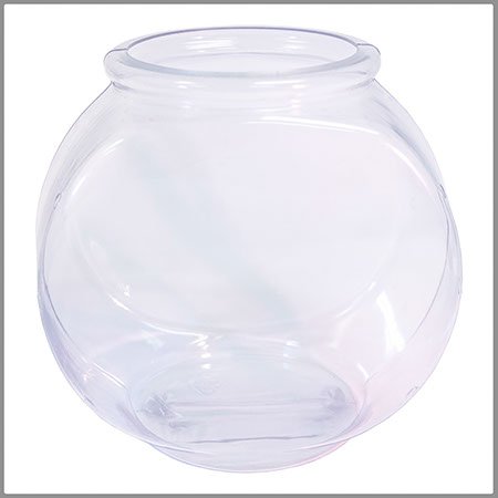Tooters Promotions 46 Ounce Plastic Fish Bowl (6 Bowls)