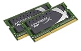 Kingston HyperX Plug n Play 8 GB Kit (2x4GB Modules) 1600MHz DDR3 SODIMM Notebook/Netbook Memory 8 Dual Channel Kit (PC3 12800) 204-Pin KHX1600C9S3P1K2/8G