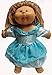 Doll Clothes Super store Blue Princess Dress Fits Cabbage Patch Kid and 15-16 Inch Baby Dolls