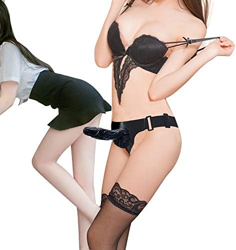 SNDLQF 9.05 Inch Adjustable Collocation Needle Buckle and Fixed Pénis Underwear Pants - Black Flexible Toys for Lésbián Pants Stráp ǒn Strapless