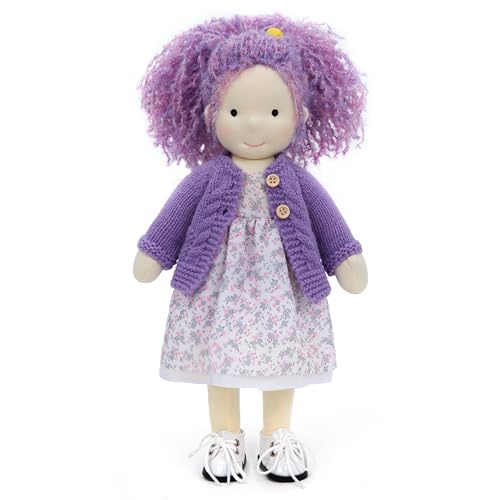 BlissfulPixie Handmade Waldorf Doll - Fruzie 12", Soft Girl Rag with Cute Stuffed Plush, Ideal First for Babies & Toddlers at Amazon