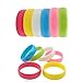 G-JSEA 2pcs Acrylic Candy Color Bracelets Set Women Girls Wide Bracelet Bangles