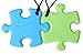 Sensory Chew Necklace for Boys and Girls – Tough Chewy Necklace for Sensory Kids with Autism, ADHD, SPD, Oral Motor Teething & Biting Needs (2 Pack)