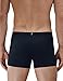 DAVID ARCHY Men's Underwear Soft Micro Modal Trunks 4 Pack (M, Navy Blue)
