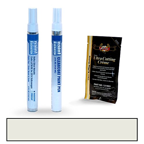 2014 Volkswagen Polo Reflex Silver Metallic LA7W/8E Touch Up Paint Pen Kit by PaintScratch - Original Factory OEM Automotive Paint - Color Match Guaranteed