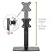 iKross Single Monitor Desk Mount with Free Stand Base/Tool Free Height Adjustment/Detachable VESA Plate for 13-27 inch LED/LCD VESA Screen