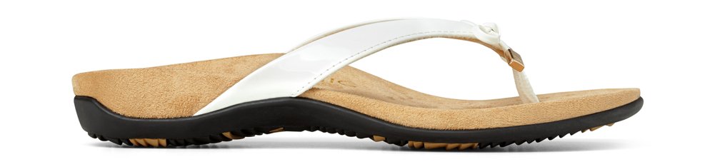 Vionic Women's Rest Bella Toe Post Sandal- Suppportive Ladies Orthotic Sandals that include Three Zone Comfort with Arch… - Image 3