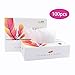 Hasen Facial Cotton Tissue 100% Soft Cotton Wet/Dry Use Cleansing Wipe for Sensitive Skin Washable Tissue for Home Office Cars, 2 Pack of 100 Count (9.5