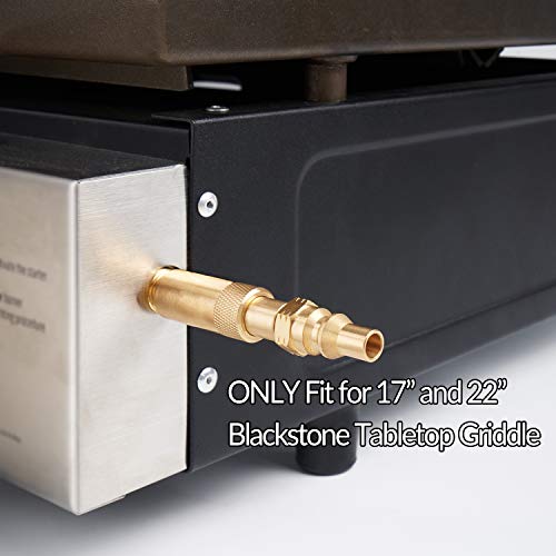 SHINESTAR Low Pressure 1/4inch Quick Connect/Disconnect Conversion Fitting for Blackstone