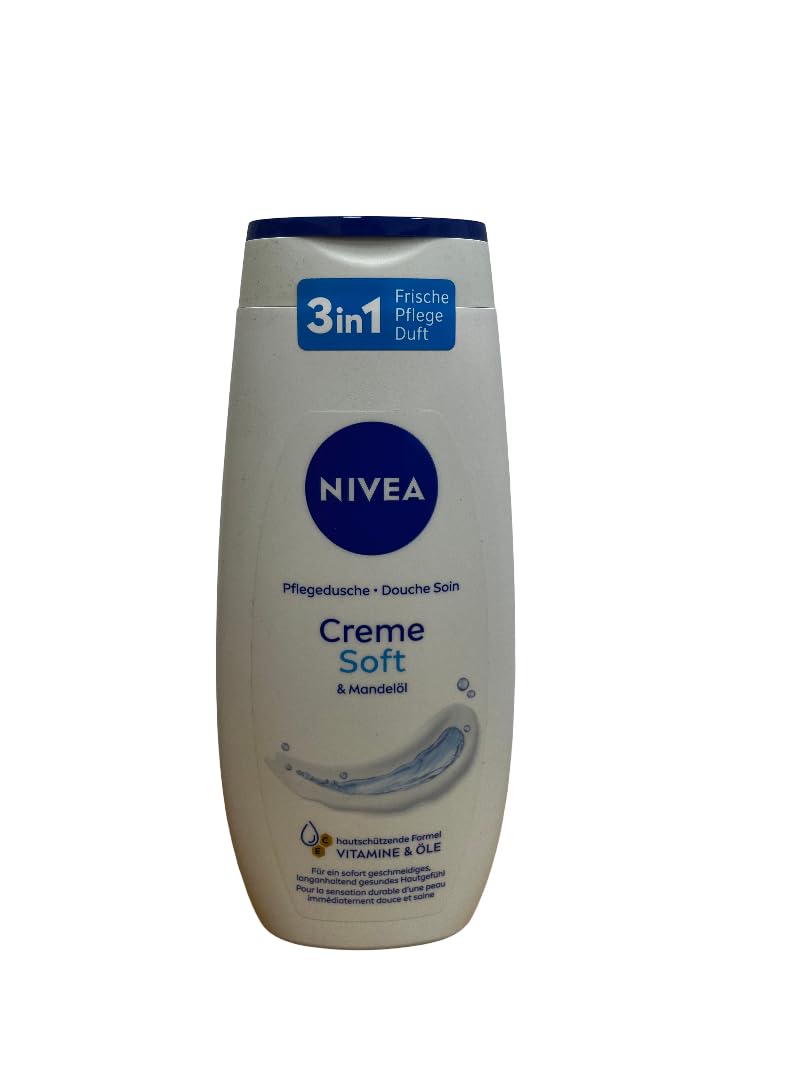 Nivea Shower Cream 6-Pack (6 x 250 ml) Soft Cream