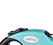 Bennies World Tangle-Free, 16 ft Retractable Dog Leash, Heavy-Duty Reflective Nylon Lead with Anti-Slip Handle, Break & Lock Button, Waste Dispenser and Bags Included