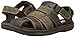 Skechers USA Men's Olvero Fisherman Sandal, Brown, 10 M US