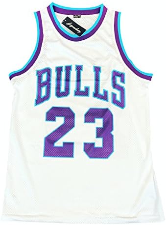 Hardwood Classics Men's White Grape Jordan Jersey Limited Edition (Medium)