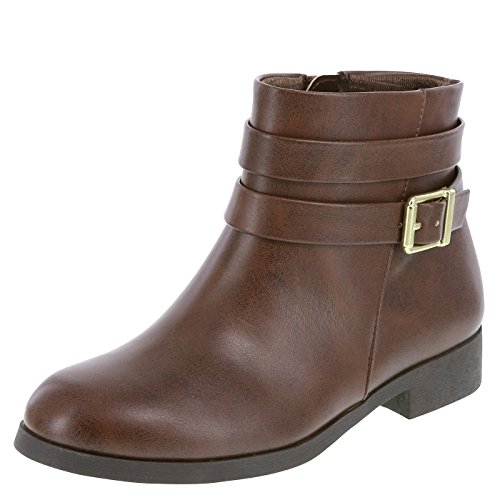 Zoe and zac girls smooth cognac girls  cayenne buckle b…