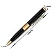 G.G.Martinsen Hidden Camera Spy Golden Pen + FREE 4GB Micro Card Included, Real HD Video Resolution 720 x 480, High Quality Stylish Ballpoint Pen with Digital Video Recorder, Mini DVR/Webcam