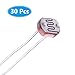 MCIGICM 30 Pcs Photoresistor Photo Light Sensitive Resistor, Light Dependent Resistor 5 mm GM5539 5539