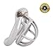 TERNENCE Small Male Chastity Device Stainless Steel Ergonomic Design Male Cock Cage K036 (36mm/ XS Size)