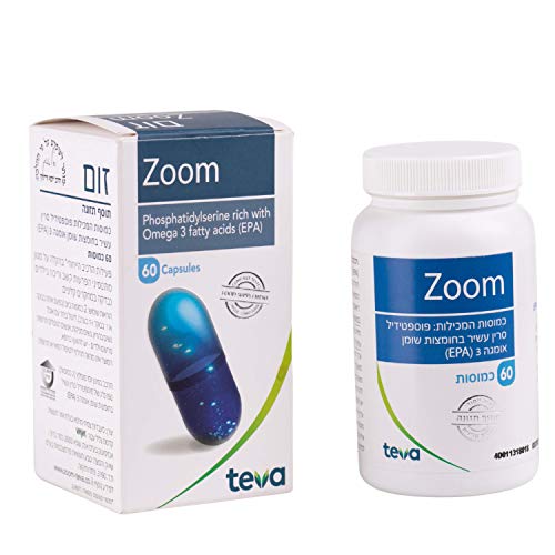Zoom by Teva Phosphatidylserine (PS) Supplement Rich in EPA and Omega 3