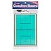 Champion Sports Large Dry Erase Board for Coaching - Whiteboards for Strategizing, Techniques, Plays - 2-Sided Boards with Clip, Multi-Sport