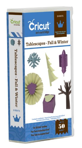 Cricut Projects Cartridge, Tablescapes Fall & Winter
