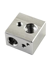 [gulfcoast Robotics] 2 Piezas MK10 extrusora hotend calentador bloque cabe MP Maker seleccione Duplicador i3 3d impresora hecho por nosotros empresa con calidad y precisión.