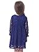Bonny Billy Flower Girl Dress, Lace Dress Long Sleeve Dress 5-6 Years Blue