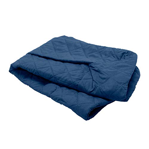 FurHaven Replacement Dog Bed Cover Quilted Sofa-Style, Machine Washable - Navy, Medium