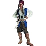 Standard Captain Jack Sparrow Costume - Child Medium